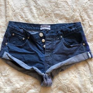 Free people jean shorts